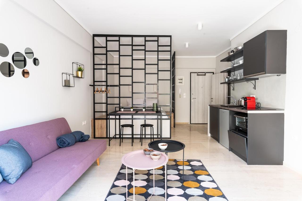 Modern Studio Close To Waterfront Thessaloníki Eksteriør billede